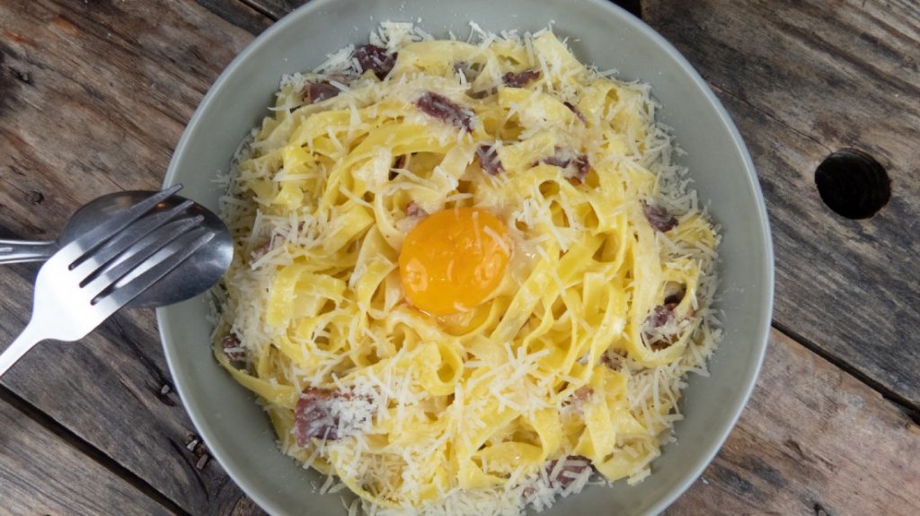 pates carbonara du saint james bergerac